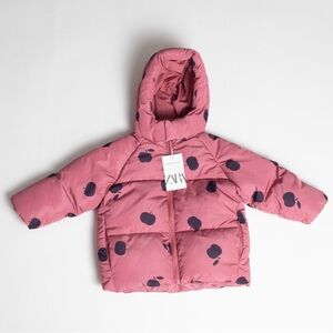 Nwt Zara water repellent puffer jacket